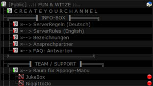 Viewer Scripte für TS3 Server Beispiel TS3 Server Viewer Script