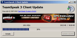 Teamspeak 3 Client Beta 31 und Server Update am Mittwoch