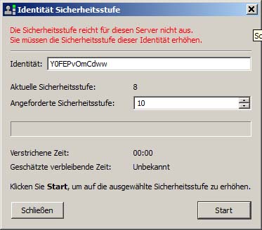 TS3 Sicherheitsstufe