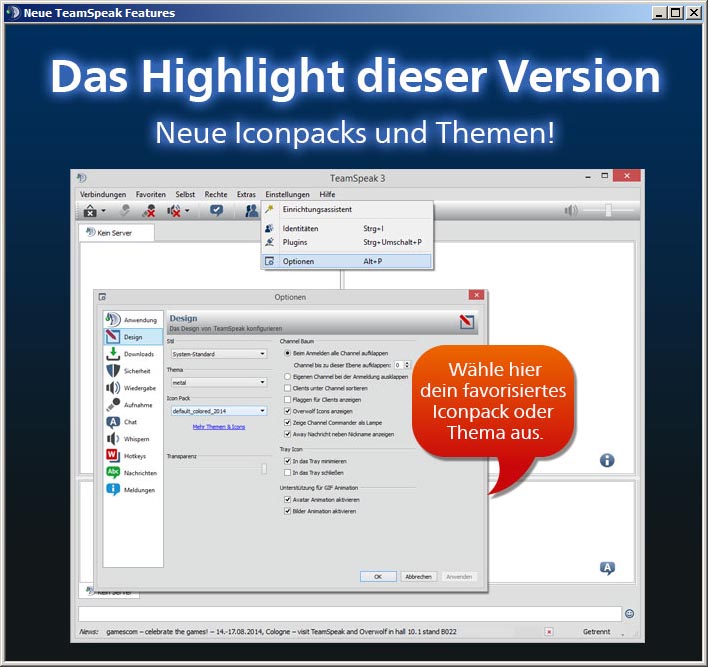 TeamSpeak 3 Client 3.0.16